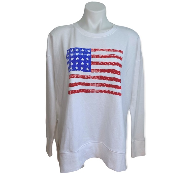 American Flag Sweatshirt 